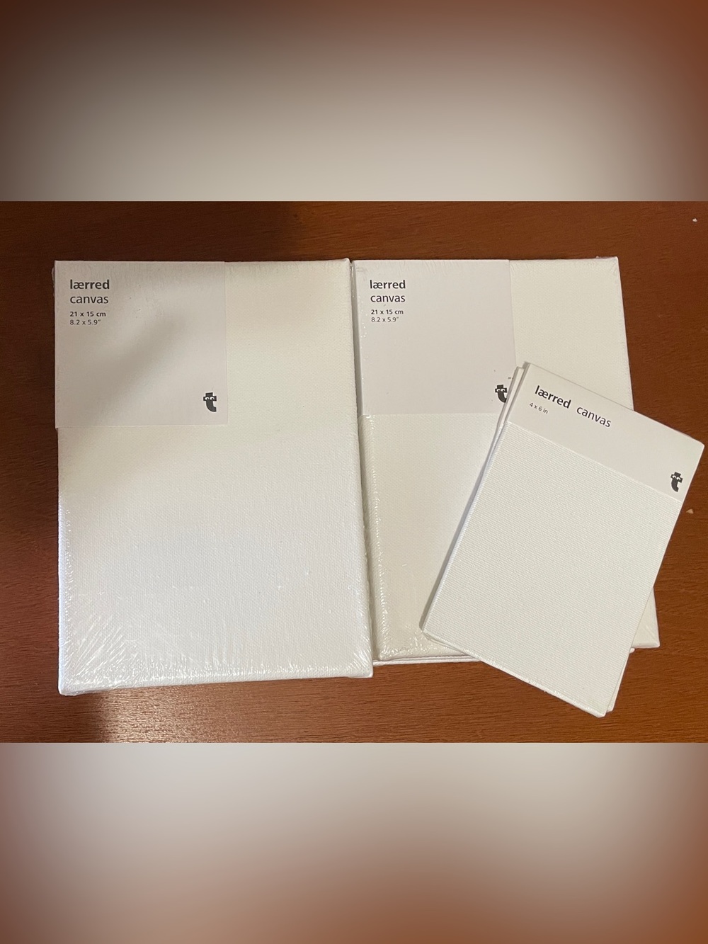 13 Pk Stretched Canvas Paper Tiger 11 @ 8.2 x 5.9 & 2 @ 4 x 6 Blank For Art